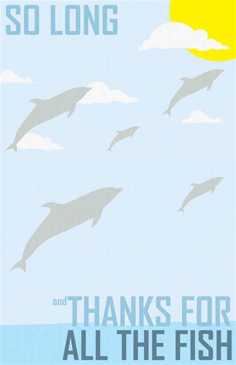 So long and thanks for all the fish! on Behance