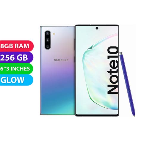 Buy Samsung Galaxy Note 10 8gb Ram 256gb Aura Glow As New Mydeal