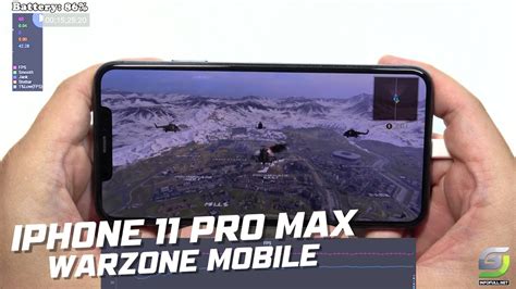 Iphone Pro Max Test Game Call Of Duty Warzone Apple A Bionic