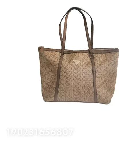 Bolsa Tote Guess Color Marron Meses sin interés