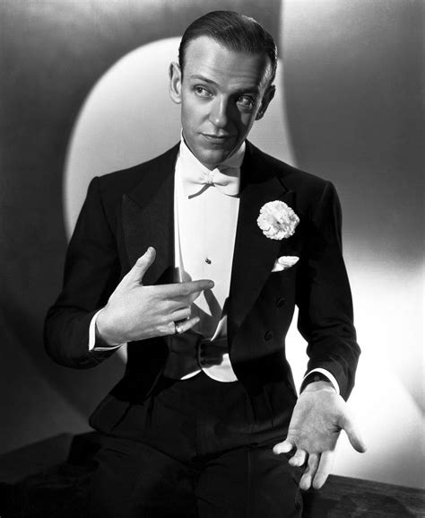 Fred Astaire Classic Portrait In Formal Suit Premium Art Print