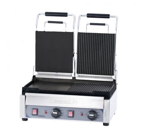 Grill Panini Double Premium Lisse Lisse Casselin