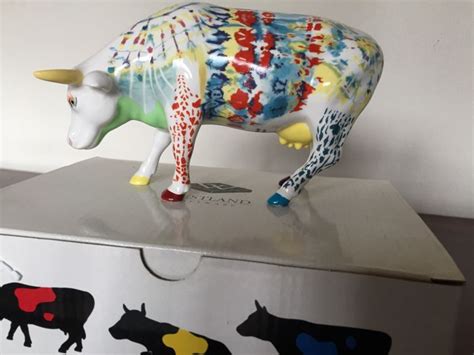 Cow Parade Cowparade Udderly Groovy Medium Retired Catawiki