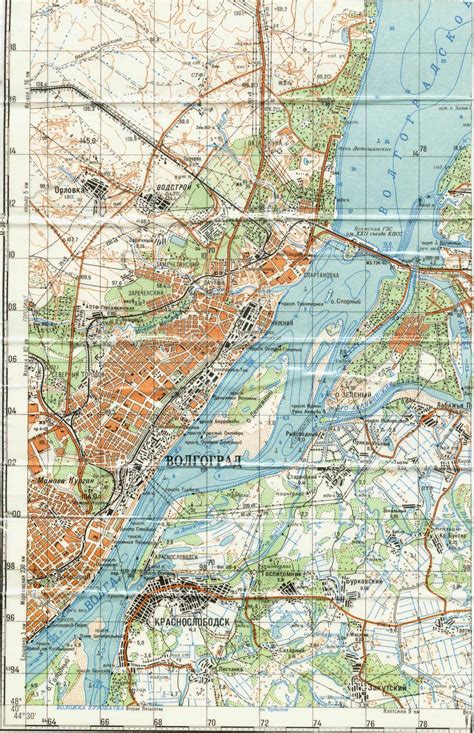 Картография Волгоградской области