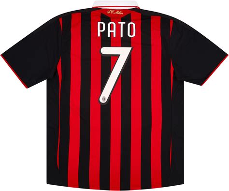 Ac Milan Authentic Home Shirt Pato Excellent Xl