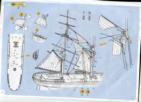 Cutty Sarkrevell 196 Rigging Confusion Masting Rigging And Sails