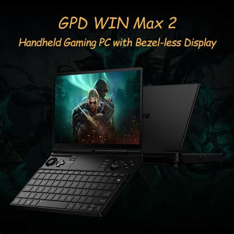 Jual Gpd Win Max2 Winmax2 Handheld Gaming Pc 4g Lte Amd 6800u Core I7