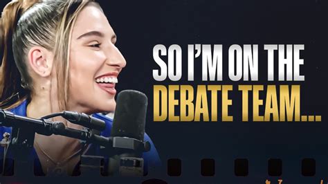 Abella Danger Joined The Debate Team And Gets Recognized During