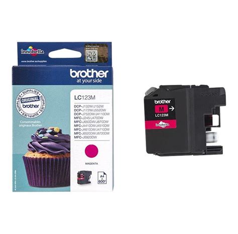 Brother Lc M Lc M Magenta Ink Tintenpatrone Magenta G Nstig