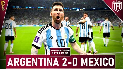 MESSI WONDERGOAL Argentina 2 0 Mexico FIFA World Cup Fan Highlights