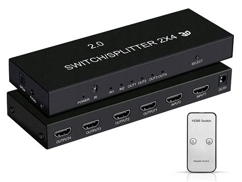 Matrix X Switch Splitter Hdmi Fhd K Prze Cznik Adapter Rozdzielacz