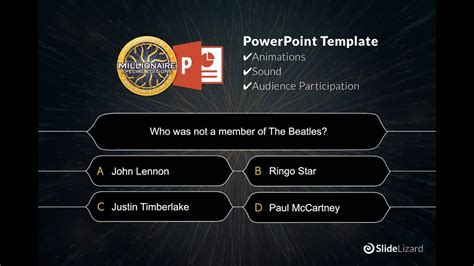 Who Wants To Be A Millionaire Powerpoint Template Tutorial Free