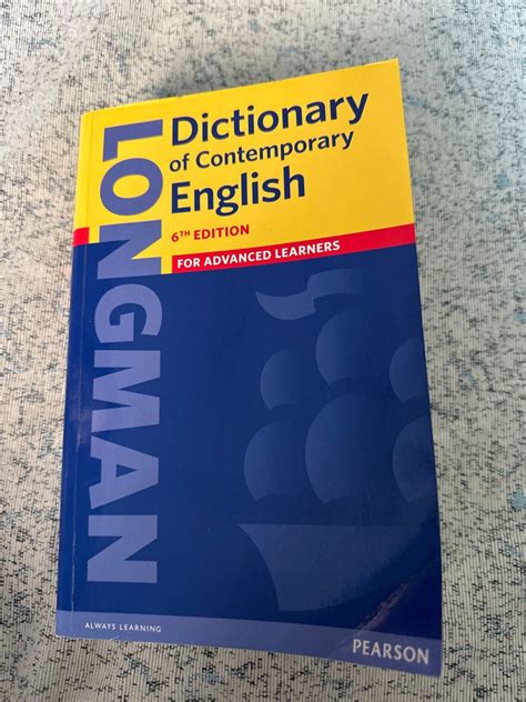 Longman Dictionary Hobbies Toys Books Magazines Textbooks On