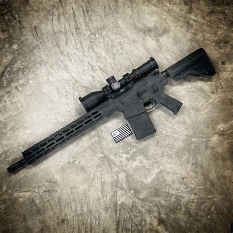 AR10 CUSTOM RIFLE 16" .308 W/DARK MULTICAM CERAKOTE