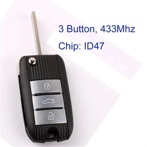 Mk Original Button Mhz Flip Key Folding Key Remote For Mg Mg