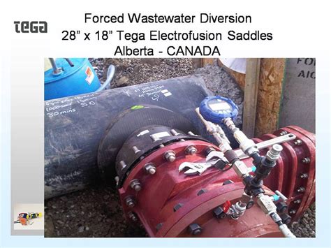 HOT TAPPING The getting branch from an active line Tega Mühendislik