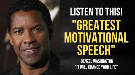 DENZEL WASHINGTON | GREATEST MOTIVATIONAL SPEECH EVER! ( MUST WATCH ...