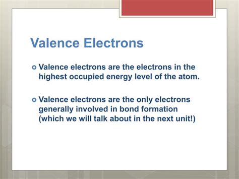 Orbital Diagrams Valance Electrons Electron Dot Structures Ppt Pptx