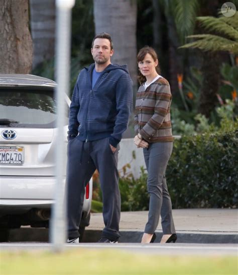 Photo Ben Affleck Et Sa Femme Jennifer Garner Sont Allés Prendre Des Boissons à Emporter à Los