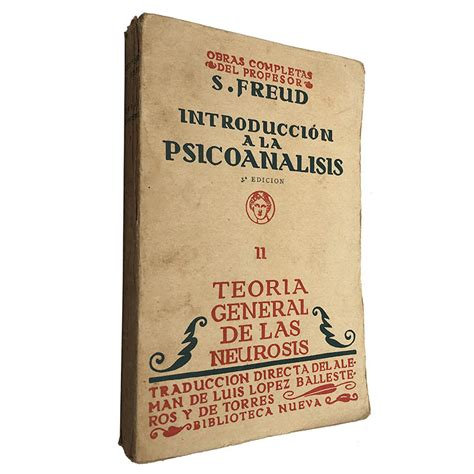 Introducción a la psicoanalisis II Teoria general de las neurosis