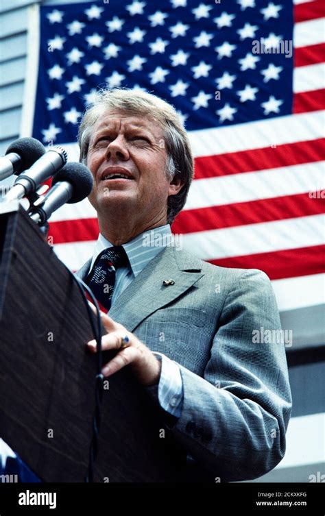 President Jimmy Carter campaigns on July 4, 1976 - the American ...