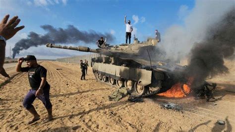 Jebakan Hizbullah Berhasil 6 Tank Merkava Israel Hancur IDF Pilih