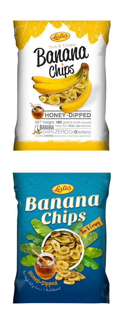 Banana Chips Packaging Design 2 Of 3 Preliminary Concepts The One