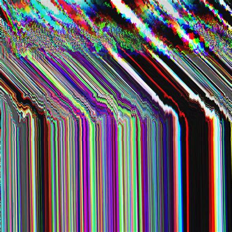 Erro De Tela Antigo Vhs Erro De Tela Digital Pixel Ruído Abstrato