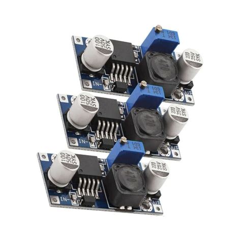 3 Stück LM2596S DC Step Down 4V 35V zu 2V 30V Spannungswandler Modul