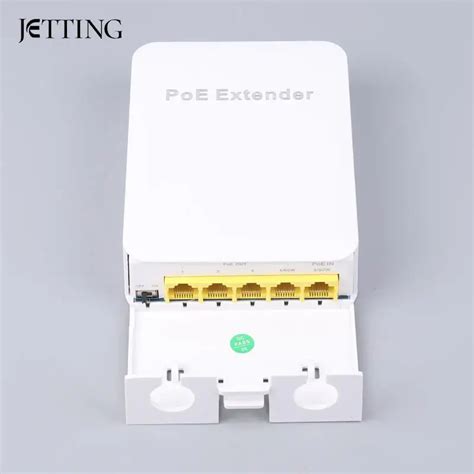 Ports Outdoor Poe Gigabit Extender In Out Poe Repeater With