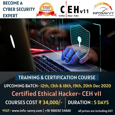 Certified Ethical Hacker Version 11 Cehv11 Info