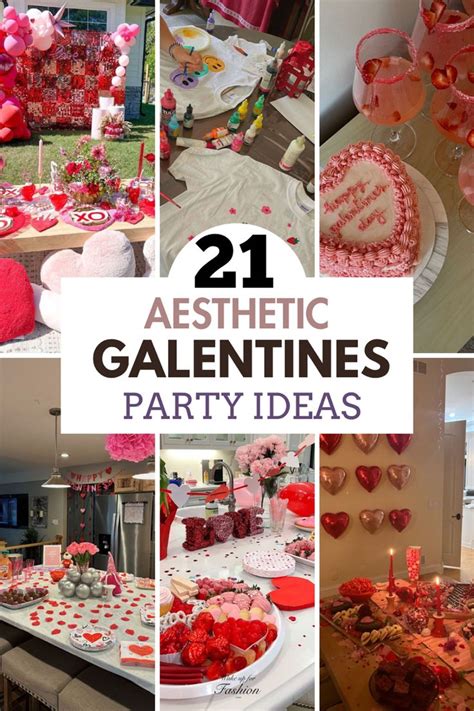 21 Aesthetic Galentines Party Ideas For Valentines 2024 Wake Up For