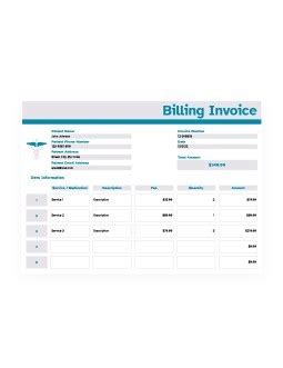 Free Medical Billing Invoice Template In Google Docs