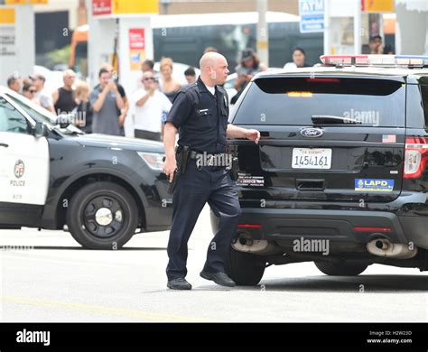 LAPD Officers Make A Felony Arrest In Studio City After Which The