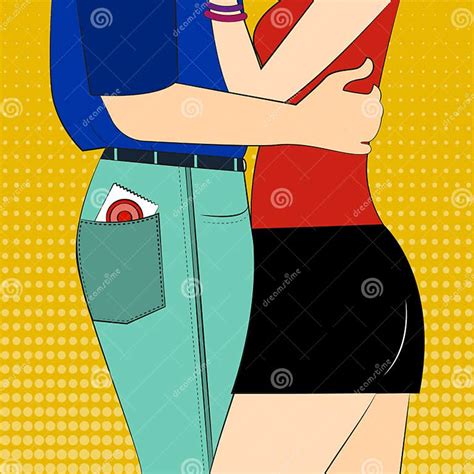 Safe Sex Vector Illustration Stock Vector Illustration Of Protect