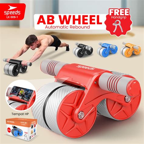 Jual Speeds Lx Ab Wheels Roller Plank Trainer In Dengan Timer