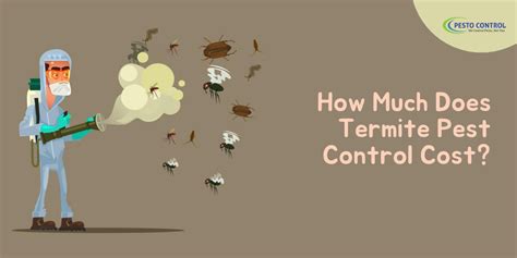 Termite Pest Control Cost Estimates Updated Price List 2021 Faqs