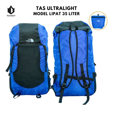 Jual COD Tas Ransel Lipat 35 Liter Tas Carrier Lipat Camping Gunung