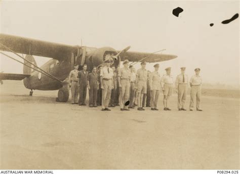 Informal Portrait Unidentified RAAF Trainees And Trainers On Parade