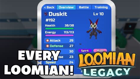 How To Get Every Loomian Evolutions Loomian Legacy Youtube