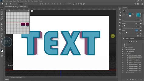 3d Text Photoshop Tutorial ｜ How To Create 3d Text In Photoshop Cc 2019