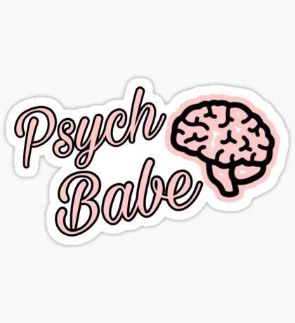 Psychology Stickers For Sale Artofit