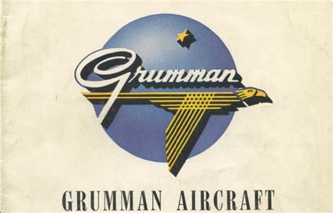 Logo for Grumman Aircraft Engineering Corp. Grumman started in 1929 and ...