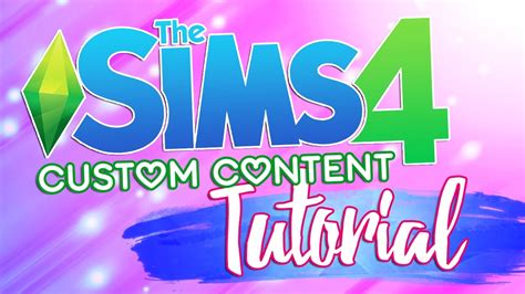 sims 4 how to install custom characters