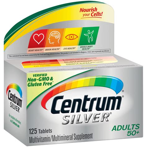 Centrum Silver Multivitaminmultimineral Supplement Personalized For