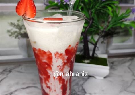 Resep Korean Strawberry Milk Oleh Rani Cookpad