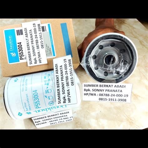 Jual Donaldson P P P P Fuel Filter Spin On