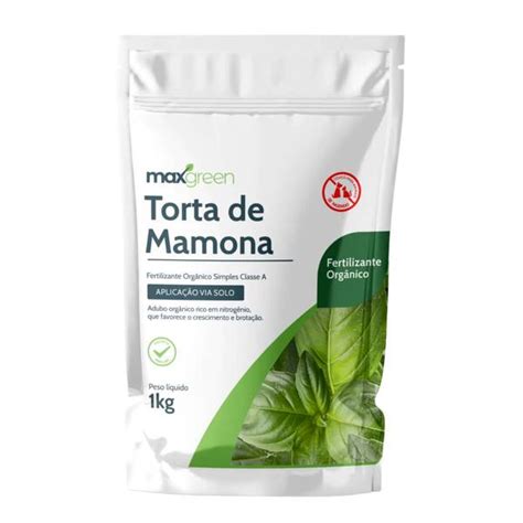 Fertilizante Orgânico Torta De Mamona 1kg Maxgreen Leroy Merlin