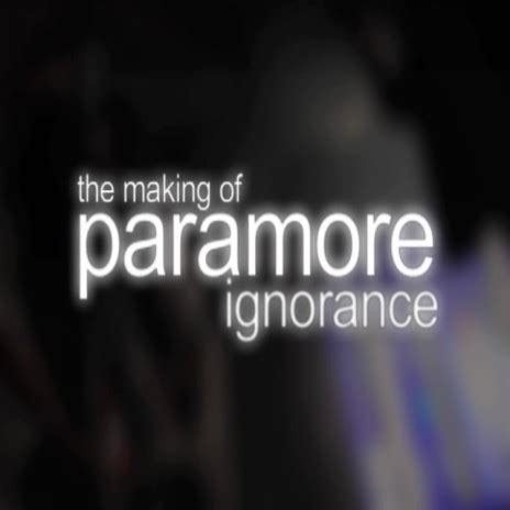 Ignorance Paramore Lyrics