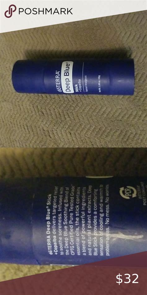 Doterra Deep Blue Stick sealed | Deep blue doterra, Doterra, Pure products